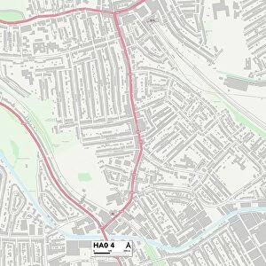 Harrow HA0 4 Map