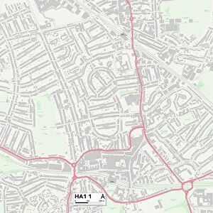 Harrow HA1 1 Map