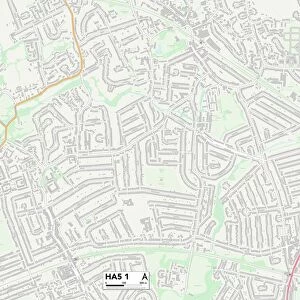 Harrow HA5 1 Map