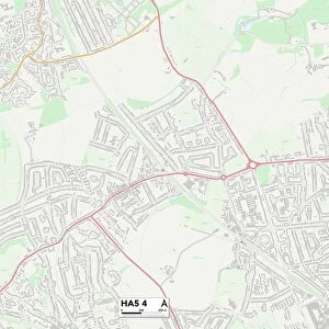 Harrow HA5 4 Map