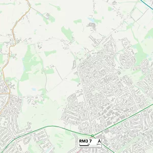 Havering RM3 7 Map
