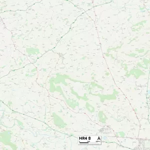 Hereford HR4 8 Map