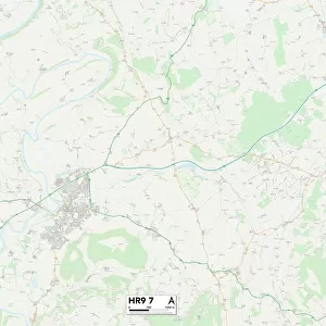 Hereford HR9 7 Map