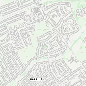 Hillingdon HA4 9 Map
