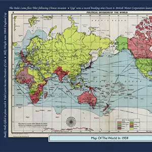Historical World Events map 1959 UK version