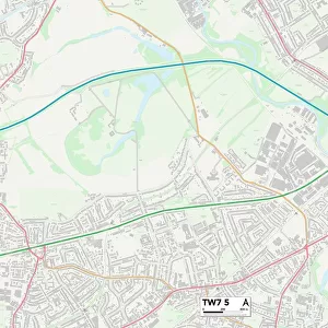 Hounslow TW7 5 Map