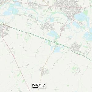 Huntingdonshire PE28 9 Map