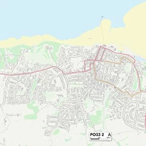Isle of Wight PO33 2 Map