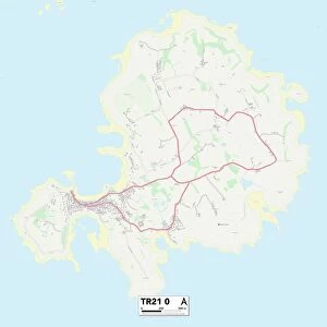 Isles of Scilly TR21 0 Map
