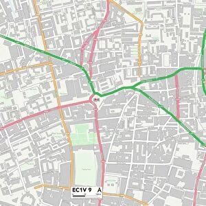 Islington EC1V 9 Map