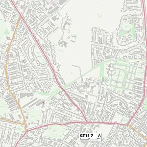 Kent CT11 7 Map