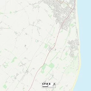 Kent CT14 8 Map