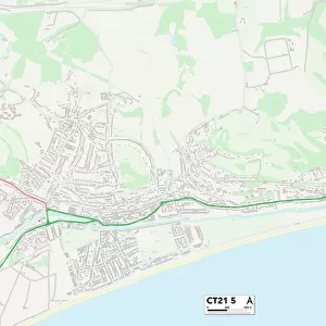 Kent CT21 5 Map