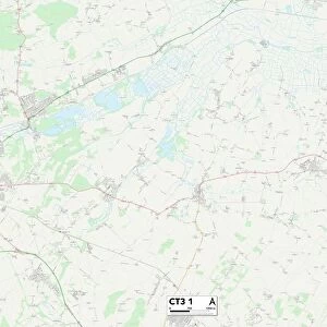 Kent CT3 1 Map