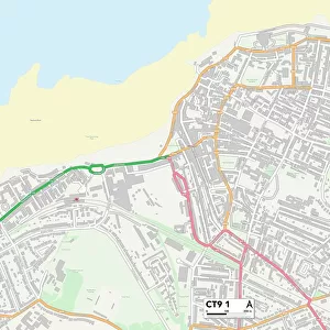Kent CT9 1 Map