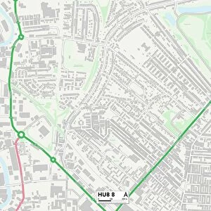 Kingston upon Hull HU8 8 Map