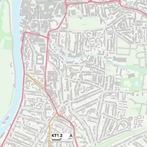 Kingston upon Thames KT1 2 Map