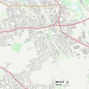 Kirklees BD19 5 Map