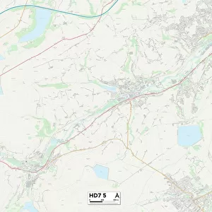 Kirklees HD7 5 Map