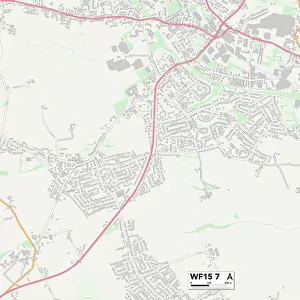 Kirklees WF15 7 Map