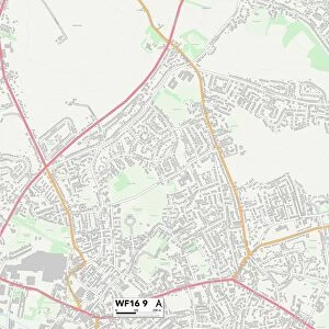 Kirklees WF16 9 Map