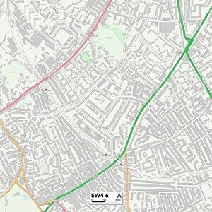Lambeth SW4 6 Map