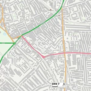 Lambeth SW4 7 Map
