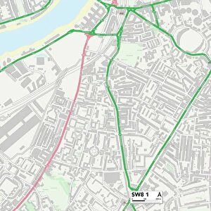 Lambeth SW8 1 Map
