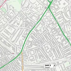 Lambeth SW9 9 Map