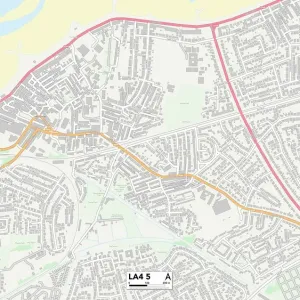 Lancaster LA4 5 Map