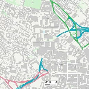 Leeds LS1 3 Map