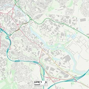 Leeds LS10 1 Map
