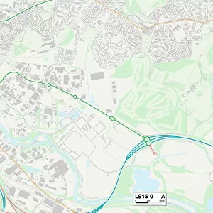 Leeds LS15 0 Map