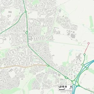 Leeds LS15 8 Map