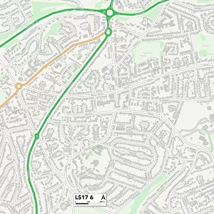Leeds LS17 6 Map