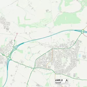 Leeds LS25 2 Map