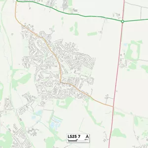 Leeds LS25 7 Map