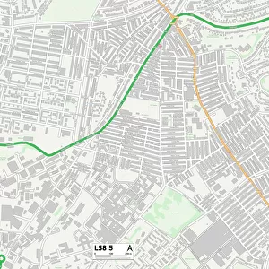 Leeds LS8 5 Map