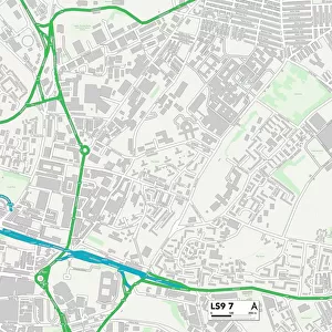 Leeds LS9 7 Map