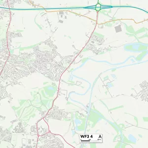 Leeds WF3 4 Map
