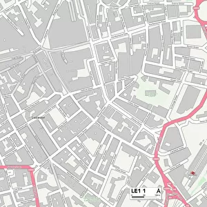Leicester LE1 1 Map