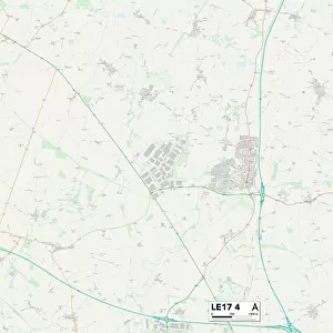 Leicester LE17 4 Map