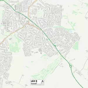 Leicester LE2 5 Map