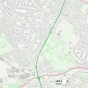 Leicester LE3 6 Map