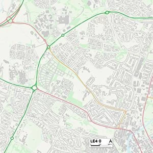 Leicester LE4 0 Map