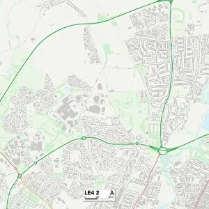 Leicester LE4 2 Map