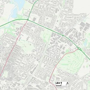 Leicester LE4 9 Map