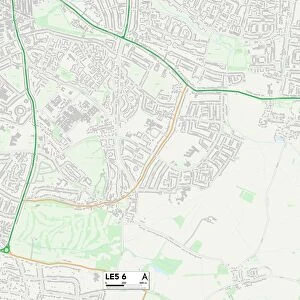 Leicester LE5 6 Map