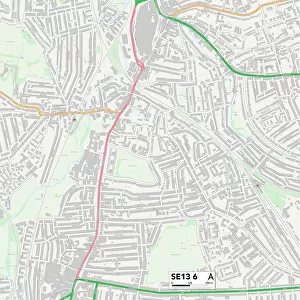 Lewisham SE13 6 Map