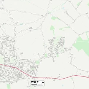 Lichfield WS7 9 Map